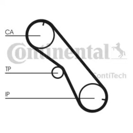 Ремень ГРМ Toyota Hiace/Hilux 2.5D-4D 01-15/Land Cruiser Prado 3.0D 01- (25x97z) (CT1089)