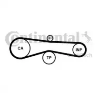 Ремень ГРМ Porsche Cayenne 3.0 TDI 09-/VW Touareg 3.0 V6 TDI 04-18/Audi Q5/Q7 3.0TDI 06-15 (82x24) (CT1131)