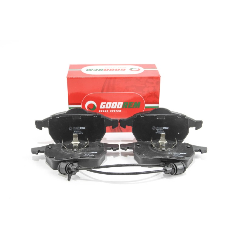 Передние тормозные колодки GOODREM для Audi 100, A4, A6 90- (ATE) с датчиком RM0111