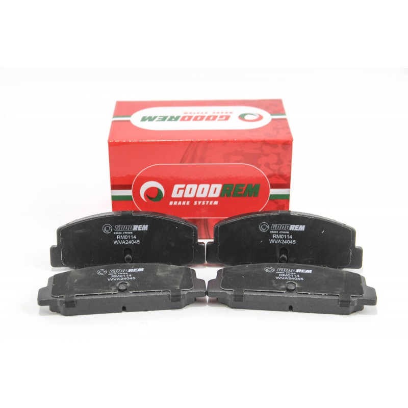 Задние тормозные колодки GOODREM для Mazda 323, 626 94-04 (akebono) RM0114