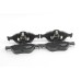 Передние тормозные колодки GOODREM для Fiesta 96-08, Fusion 02-12 (ATE) (61,5x152x18,5) RM0115