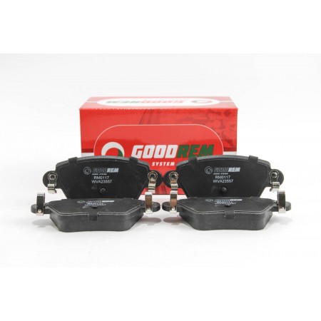 Задние тормозные колодки GOODREM для Kangoo 4x4, Mondeo III 01- (Bosch) RM0117