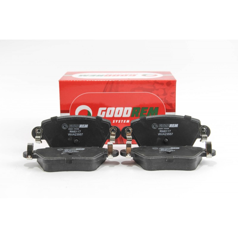 Задние тормозные колодки GOODREM для Kangoo 4x4, Mondeo III 01- (Bosch) RM0117