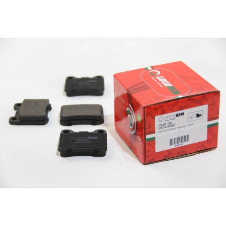 Задние тормозные колодки GOODREM для W124, 201, 202 (ATE) RM0136