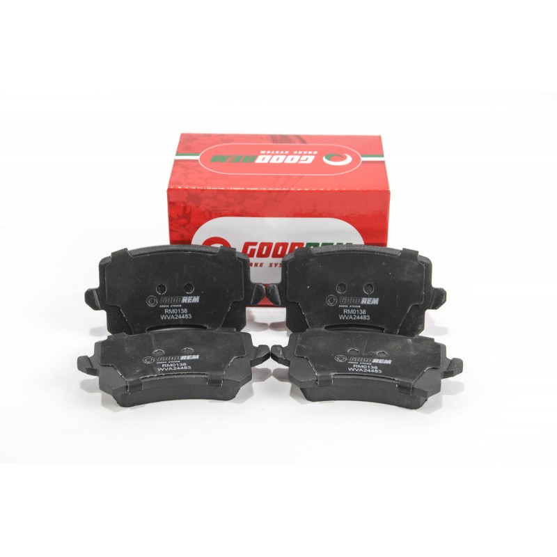 Задние тормозные колодки GOODREM для Passat 05-, Sharan 10-, Tiguan 07- RM0138