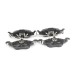 Передние тормозные колодки GOODREM для Astra 98-09 RM0150