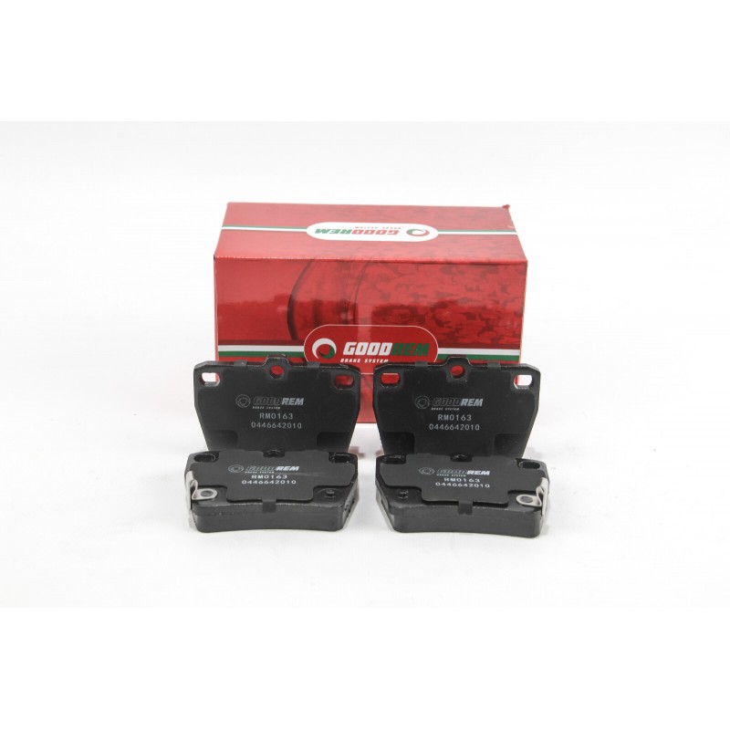Задние тормозные колодки GOODREM для RAV 4 00-05 (AKEBONO) RM0163