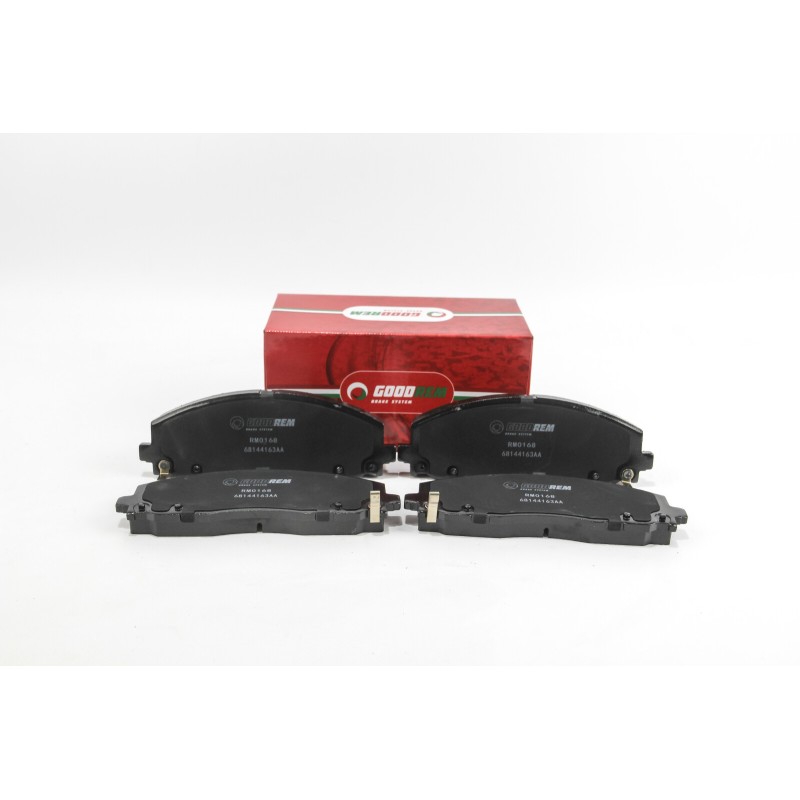 Передні гальнивні колодки GOODREM для Fiat Freemont 11-, Dodge Caravan 08- (183x63.2x19.5) RM0168