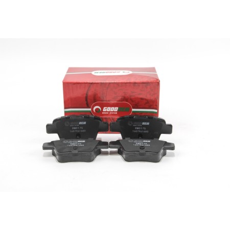 Задние тормозные колодки GOODREM для Peugeot 207, 307, Citroen C4 06- (Bosch) RM0175