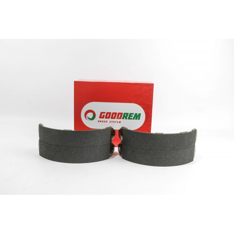 Задние барабанные тормозные колодки GOODREM для Mitsubishi L, Triton 05-15, Subaru Legasy V 09-12 RM0177