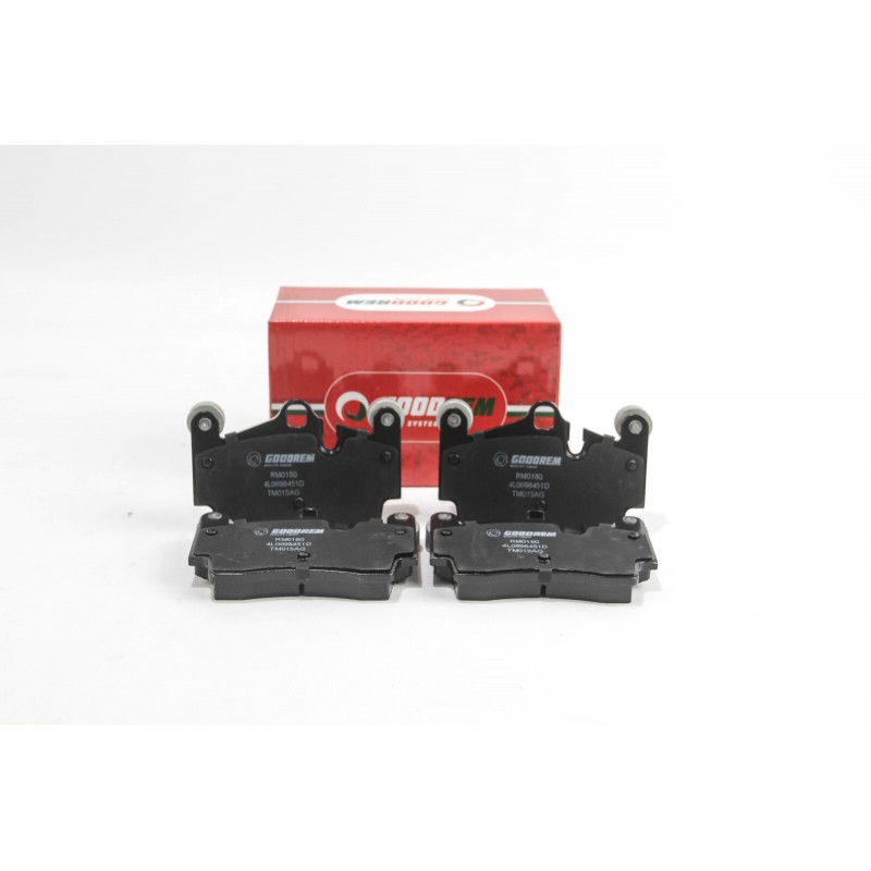 Задние тормозные колодки GOODREM для Audi Q7, Touareg, Cayenne (Brembo) (112,2x73,2x16,2) RM0180