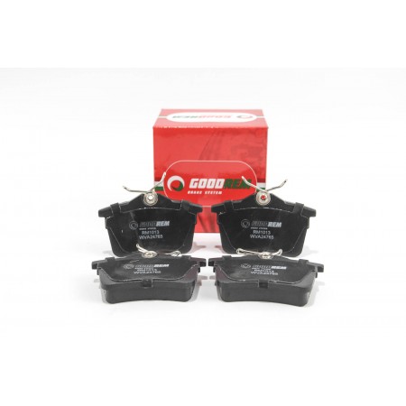 Задние тормозные колодки GOODREM для Berlingo, Partner 08- RM1013