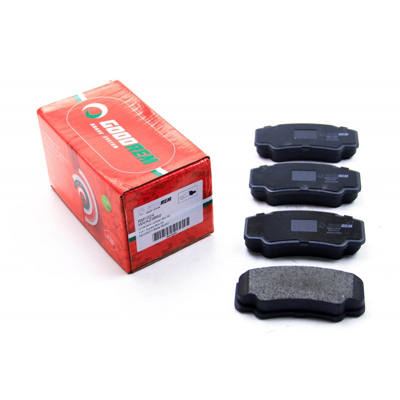 Задние тормозные колодки GOODREM для Jumper, Ducato, Boxer 02-06 RM1024
