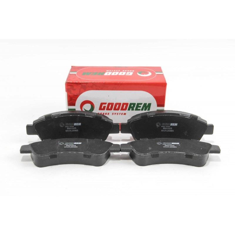 Задние тормозные колодки GOODREM для Boxer, Ducato, Jumper (06-21) RM1025