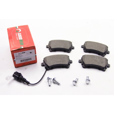 Задние тормозные колодки GOODREM для T5 03- (TRW) (с датчиком) RM1055