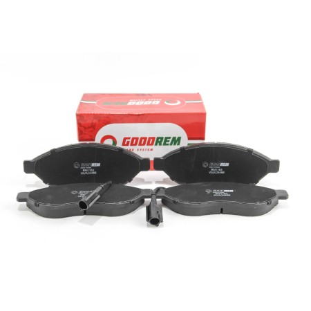 Передние тормозные колодки GOODREM для Jumper, Ducato, Boxer 06- (1.1-1.5t) RM1163