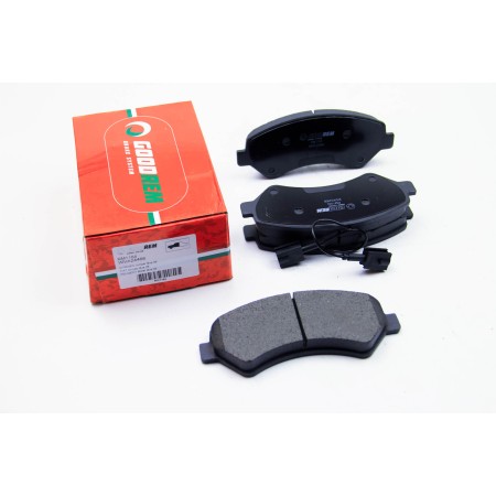 Передние тормозные колодки GOODREM для Jumper, Ducato, Boxer 06- (1.7t) RM1164
