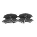 Передние тормозные колодки GOODREM для Jumper, Ducato, Boxer 06- (1.7t) RM1164