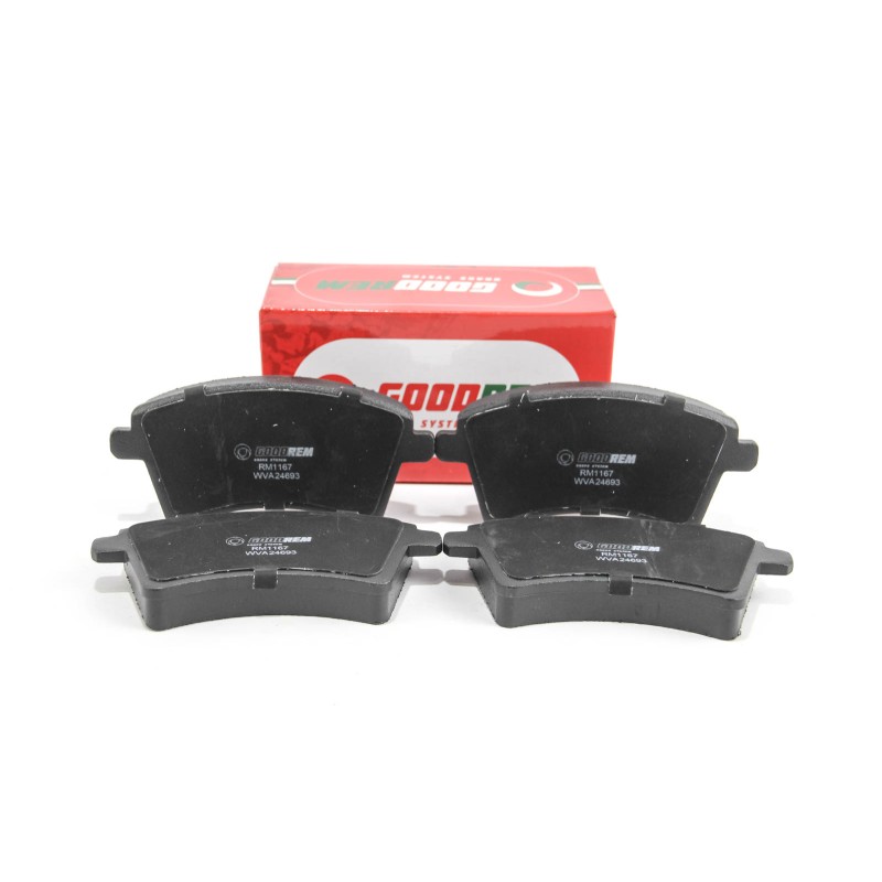 Передні гальнивні колодки GOODREM для Kangoo 08- (R15, R16) RM1167