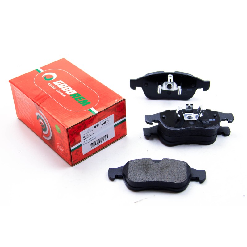 Передні гальнивні колодки GOODREM для Megane 09-, Duster 10-, Dokker 13- RM1174