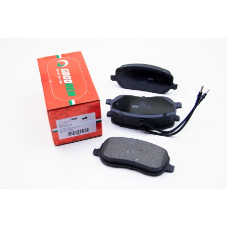 Передні гальнивні колодки GOODREM для Jumpy, Scudo, Expert 00- (Lucas) з датчиком RM1177
