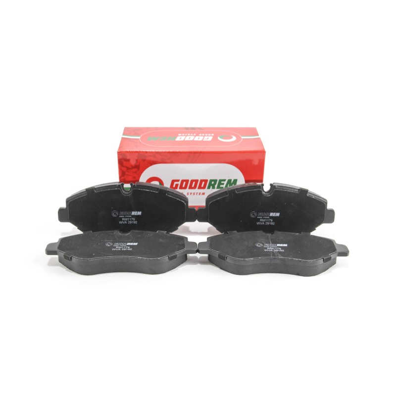 Передні гальнивні колодки GOODREM для Sprinter, Crafter 06- RM1179