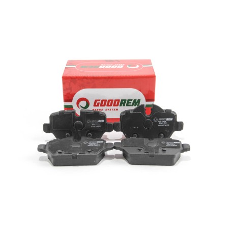 Задние тормозные колодки GOODREM для BMW 1 E81, 3 E90, E91, MINI Cooper 1.6-2.0 i, D 03- (Lucas) RM1211