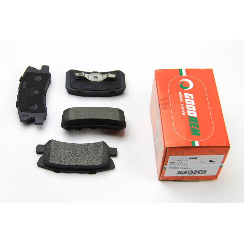 Задние тормозные колодки GOODREM для Mitsubishi Outlander, Peugeot 4007 06- (akebono) RM1222