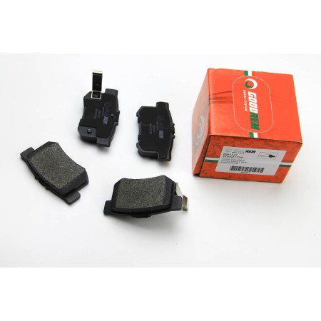 Задні гальнивні колодки GOODREM для Civic 98-, Accord 90-03 (Akebono) (47,8x88,9x14,5) RM1241