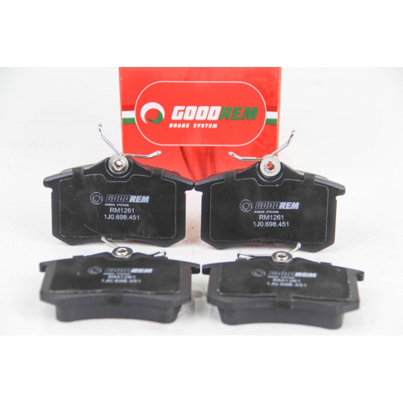 Задние тормозные колодки GOODREM для Caddy, Golf, Octavia (TRW)(16.4mm) RM1261
