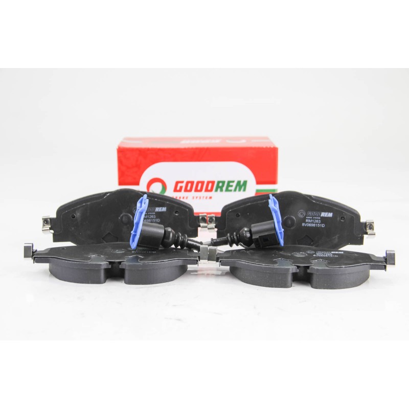 Передні гальнивні колодки GOODREM для VW Golf VII 12- , Octavia III 12- (TRW) RM1263