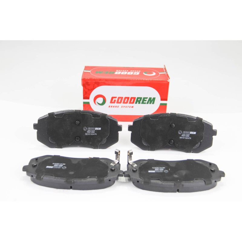 Передні гальнивні колодки GOODREM для Kia Carens 07-, Sportage 04- (mando) RM1269