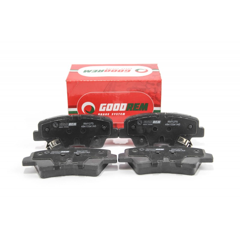 Задние тормозные колодки GOODREM для Hyundai i30, i40 11-, Kia Cee'd 12- (akebono) RM1270