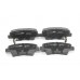 Задние тормозные колодки GOODREM для Hyundai i30, i40 11-, Kia Cee'd 12- (akebono) RM1270