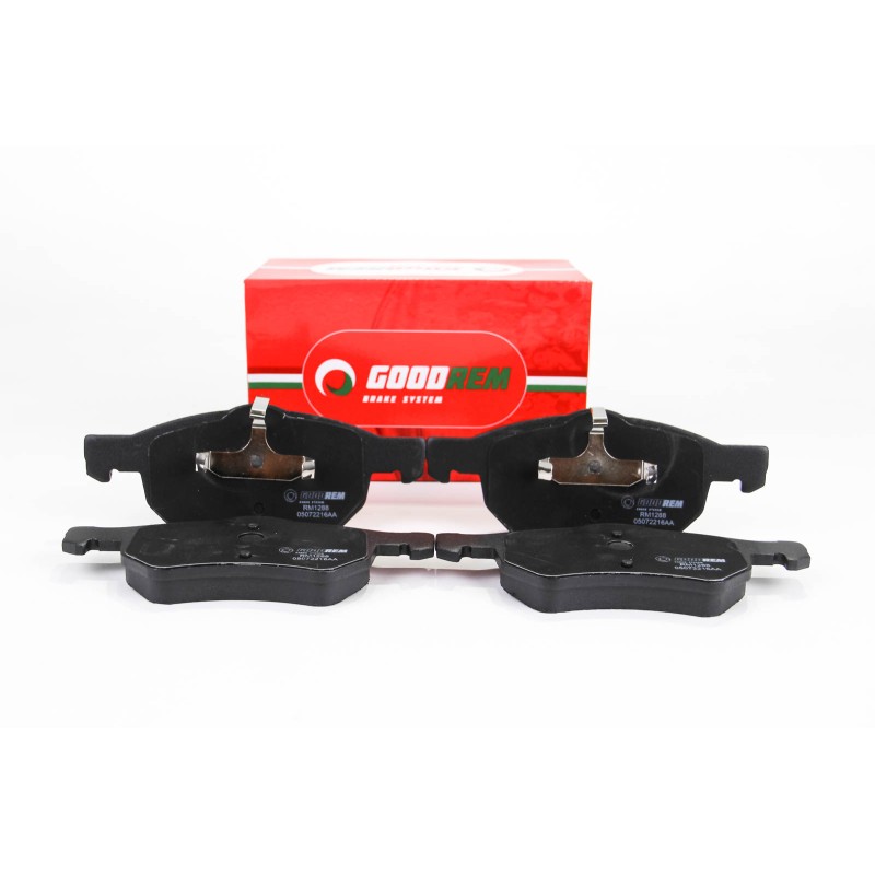 Передні гальнивні колодки GOODREM для Voyager, Grand Voyager, Caravan, Grand Caravan 00-08 RM1288