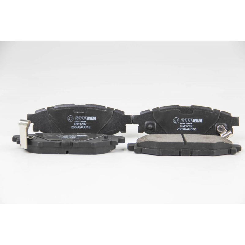 Задние тормозные колодки GOODREM для Forester, Impreza, Legacy, Outback09- RM1292