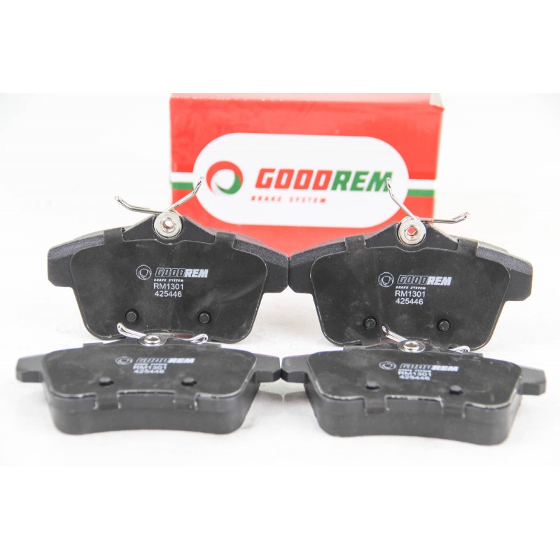 Задние тормозные колодки GOODREM для Citroen C4 09-, Peugeot 3008 09- (TRW) RM1301