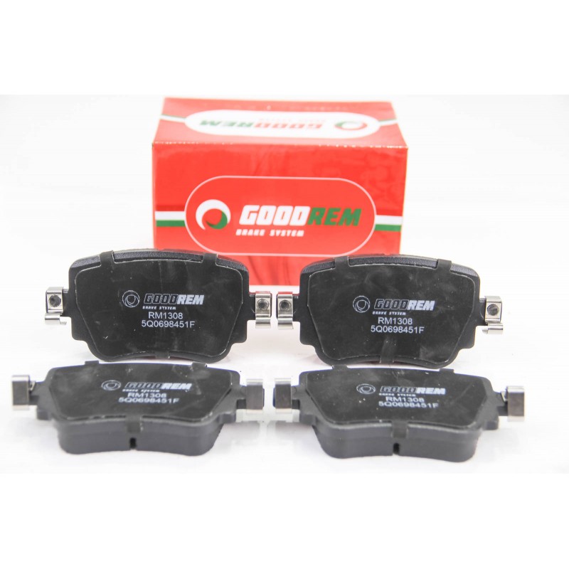 Задние тормозные колодки GOODREM для Octavia III, Sharan, Audi Q3 12- (TRW) RM1308