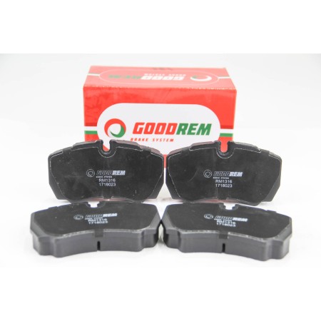 Задние тормозные колодки GOODREM для Daily, Transit 06- RM1316