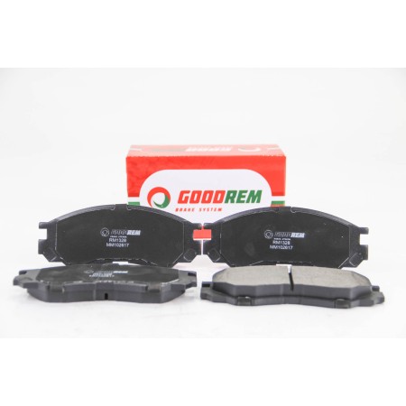 Передние тормозные колодки GOODREM для L200, Strakar, L400, Space Gear 94-07 (без датчика) RM1328