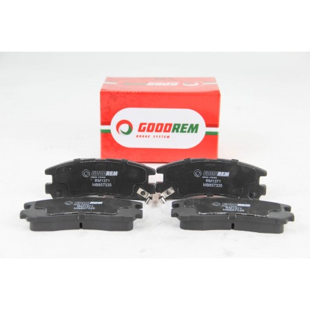 Задние тормозные колодки GOODREM для Galant, Pajero 87-12 (107.8*41.1*15.5) RM1371