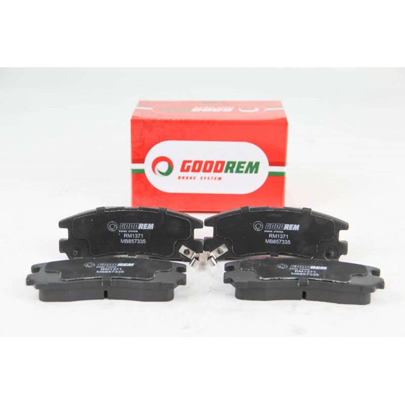 Задние тормозные колодки GOODREM для Galant, Pajero 87-12 (107.8*41.1*15.5) RM1371