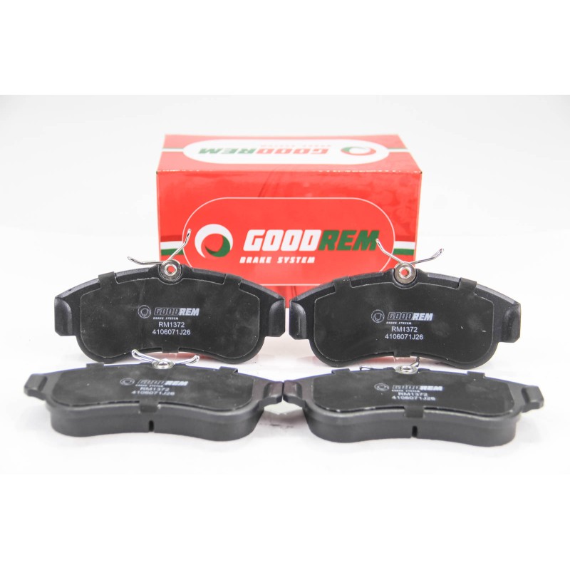 Передние тормозные колодки GOODREM для Almera, Primera (96-06) RM1372
