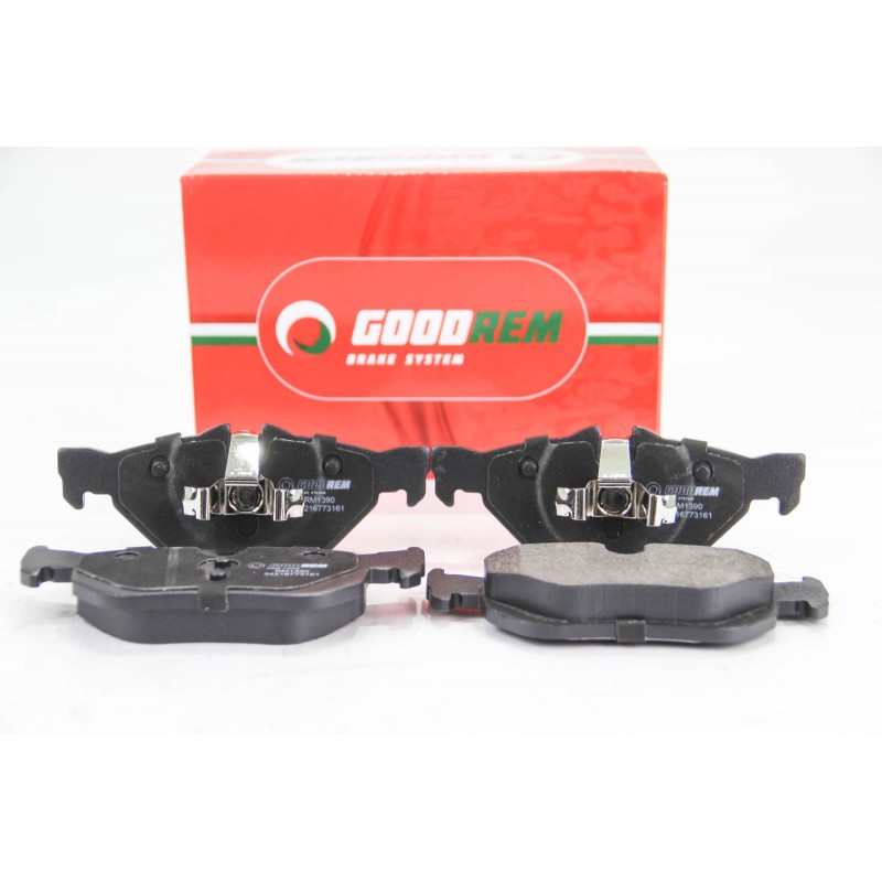 Задние тормозные колодки GOODREM для BMW 3(E90), 1(E81) 04-13 (ATE) (123x43,6x17,3) RM1390