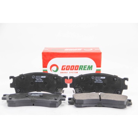 Передние тормозные колодки GOODREM для Premacy, Protege, 323, 626, Eunos, Xedos, MX6, Probe 92-05 RM1392