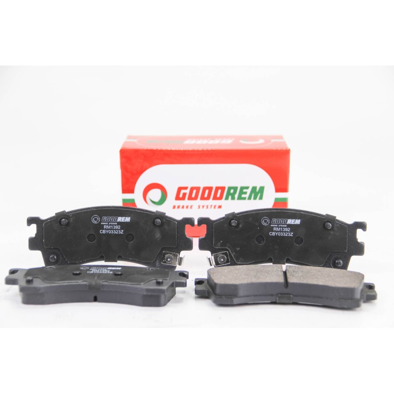 Передні гальнивні колодки GOODREM для Premacy, Protege, 323, 626, Eunos, Xedos, MX6, Probe 92-05 RM1392