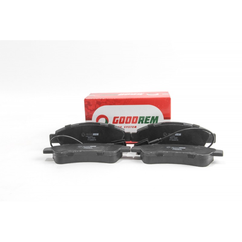 Задние тормозные колодки GOODREM для Jumper, Ducato, Boxer 06- (Bosch) з датчиками RM1424