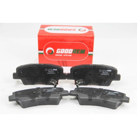 Задние тормозные колодки GOODREM для Sonata V, i 40, Optima, Soul 05- RM1438