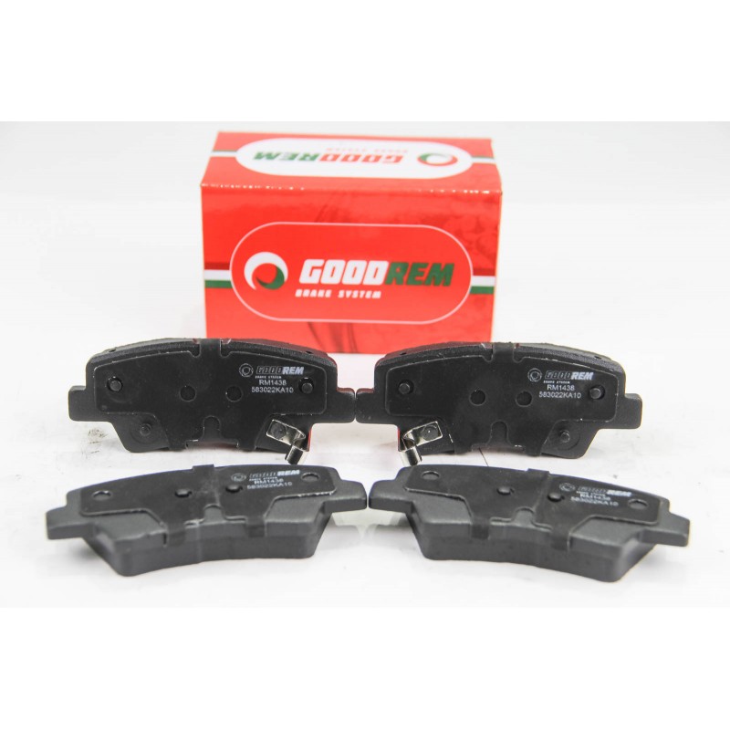 Задние тормозные колодки GOODREM для Sonata V, i 40, Optima, Soul 05- RM1438