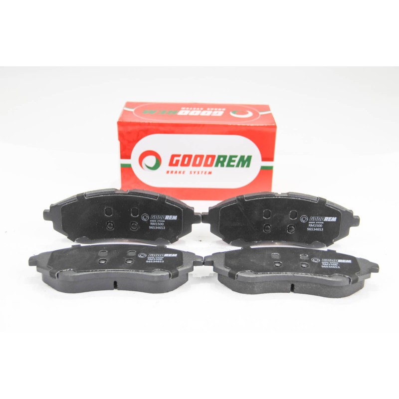 Передні гальнивні колодки GOODREM для Aveo 11- (Akebono) (133,2x49x17,5) RM1500